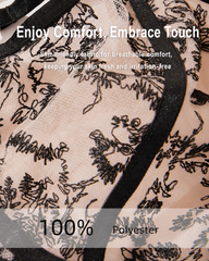 Plus Size Sexy Push-Up Breathable Mesh Full Cup Bra