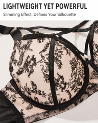 Plus Size Sexy Push-Up Breathable Mesh Full Cup Bra