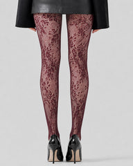 3-Pack High Stretch Fishnet Floral Lace Stockings