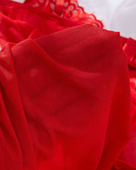 Sexy Lace See-through Mesh Slip Nightgown