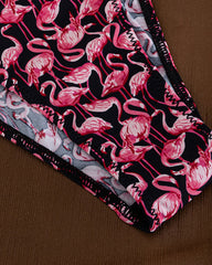 Seamless Sexy Colorblock Printed Panties