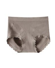 Mulberry Silk Warming Temperature-sensitive 10A Antibacterial Crotch High Elasticity Seamless Hip-lifting Panties