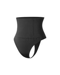 Seamless High-Waisted Shaper Thong Panty（2pcs ）