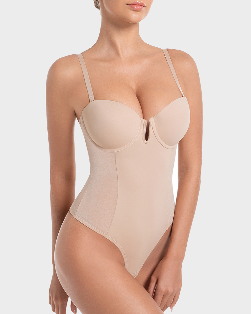 Body moldeador todo en uno con tanga