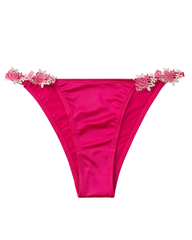 3-Pack Floral Appliqué Panties Mixed Colors