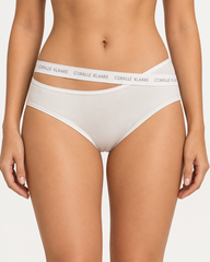 5-Pack Asymmetric Waistband Cutout Bikini Panties – Mixed Colors