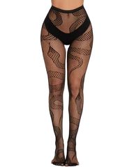 3-Pack Halloween Fishnet Tights Mixed Pattern Set