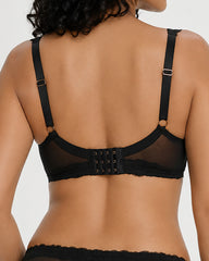 Sexy Lace See-Through Mesh Push-Up Bra