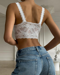 Comfortable Stretchy Sexy Lace Seamless Bra Vest