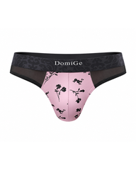 2-Pack Sexy Men's Printed Mesh Low-Rise Thongs