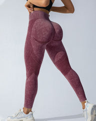 High Waisted Hip-lifting Seamless Quick-drying Yoga Leggings