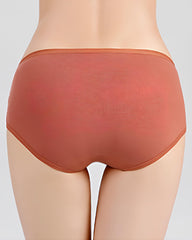 Women's Pure Cotton Stretch Mid-waist Soft Panties