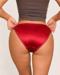 5-Pack Satin Silky Lace Panties