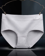 Women's Pure Cotton Stretch Mid-waist Soft Panties