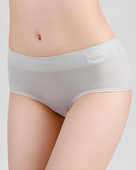 Women's Pure Cotton Stretch Mid-waist Soft Panties
