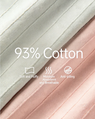 Multi-Pack Women's Mid-Waist Lace Striped Heart Antibacterial Cotton Panties