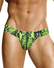 2-Pack Sexy Men's High-Cut Low-Rise Thongs