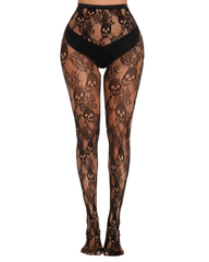 3-Pack Halloween Fishnet Tights Mixed Pattern Set