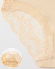 Patchwork Lace Sexy Seamless Elastic Panties