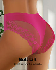 Patchwork Lace Sexy Seamless Elastic Panties