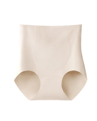 High-waisted Tummy-control Seamless 7A  Antibacterial Breathable Underwear