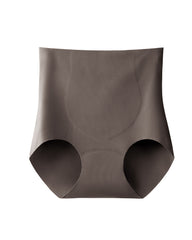 High-waisted Tummy-control Seamless 7A  Antibacterial Breathable Underwear