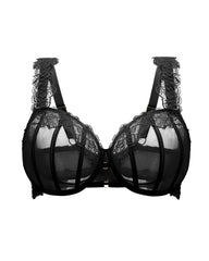 Sexy Lace See-Through Mesh Push-Up Bra