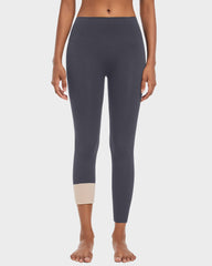 Leggings de cintura alta, levantamiento de glúteos, forrados con vellón ligero