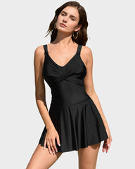 Vestido de baño de una pieza con estampado floral