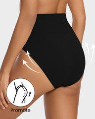 Mid-Waist Tummy Control Shaping Brief Panty (2 Pack)