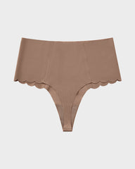 High-Rise Seamless Thong Panty (5 Pack)