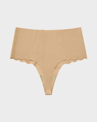 High-Rise Seamless Thong Panty (5 Pack)
