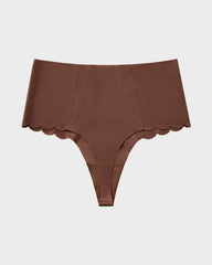 High-Rise Seamless Thong Panty (5 Pack)