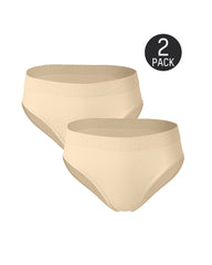 Seamless Comfort Daily Essential Brief Panty (2 Pack)