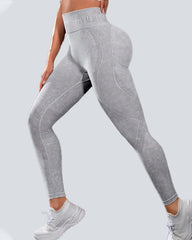 High Waisted Hip-lifting Seamless Quick-drying Yoga Leggings