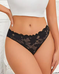 Women's Sexy Lace Floral Mesh Breathable Panties