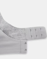 Deep V Seamless Letter Thin Straps Wire-Free Comfort Bra