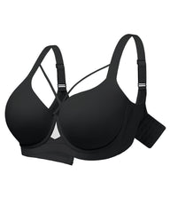 Women's Underwire Deep V Seamless Comfort Lifting Bra