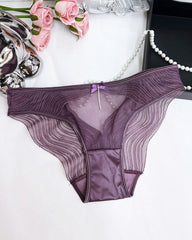 Sexy Lace Mesh Sheer Cutout Panties