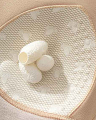 Silk Patch Fleece-Lined Fixed Cups Wire-Free Comfortable Warm Vest