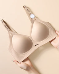 Women's Wireless Jelly Gel Seamless Push-up Bra