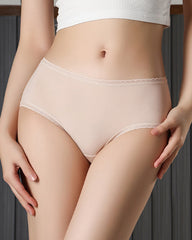 Sexy Seamless Lace Mesh Openwork Panties