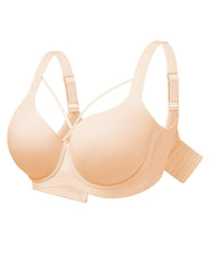 Women's Underwire Deep V Seamless Comfort Lifting Bra