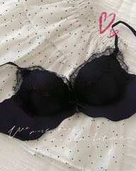 Women's Lace Trim Comfort Bra