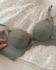 Women's Lace Trim Comfort Bra