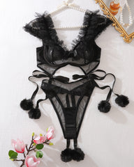 Sexy Catwoman Cosplay See-through Backless Bodysuit