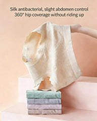 Mulberry Silk Warming Temperature-sensitive 10A Antibacterial Crotch High Elasticity Seamless Hip-lifting Panties