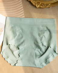 Mulberry Silk Warming Temperature-sensitive 10A Antibacterial Crotch High Elasticity Seamless Hip-lifting Panties